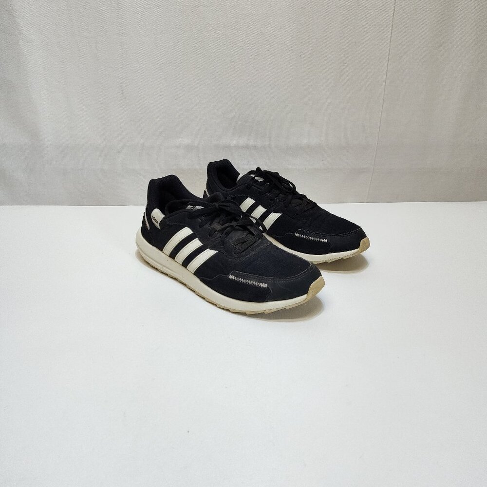 Adidas Retrorun Running Shoes Alumina EH1859 Ortholite Insole Womens US 11 EU 44